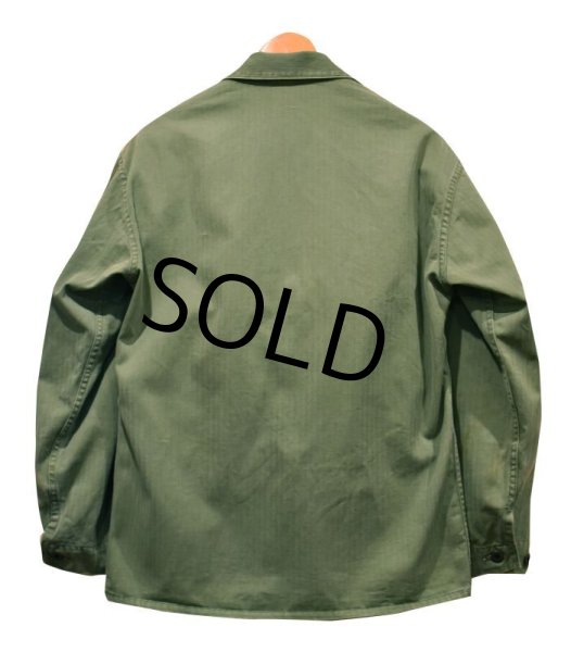 画像3: 【40's】【米軍実物】【ビンテージ】USMC【ステンシル入り】【P-47】【HBTジャケット】  (3)