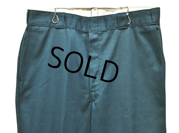 画像5: 90's【USA製】ビンテージ【ディッキーズ】【Dickies】【874】【緑】【ワークパンツ】【36x29】  (5)