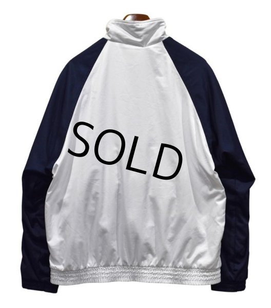 画像3: 【ビンテージ】【adidas】アディダス【紺×白x紫】【万国旗タグ】【銀タグ】【ジップアップブルゾン】【サイズL】  (3)