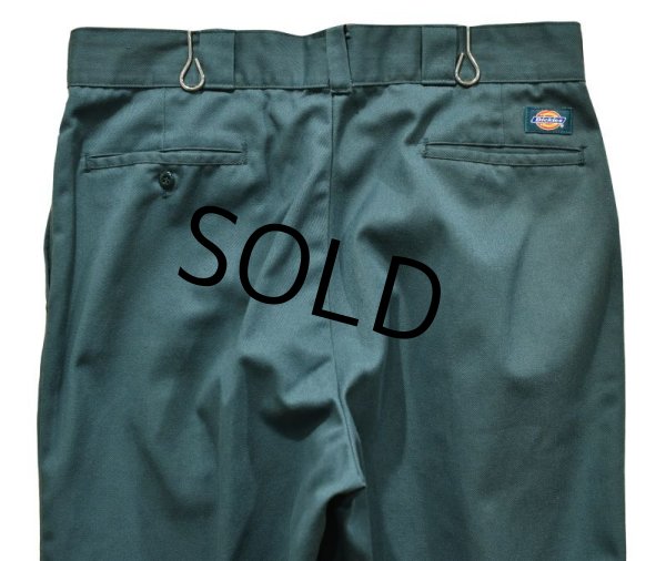 画像6: 90's【USA製】ビンテージ【ディッキーズ】【Dickies】【874】【緑】【ワークパンツ】【36x29】  (6)