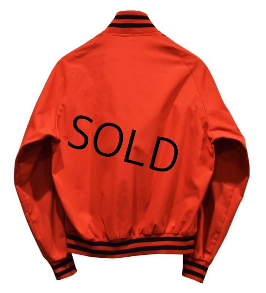 画像4: USA製【80's】【ビンテージ】【チャンピオン製】【アバクロンビー&フィッチ】【アバクロ】【赤×黒リブボーダー】【ジップアップブルゾン】  (4)