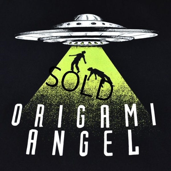 画像4: ビンテージ【ORIGAMI ANGEL】UFO【黒】Tシャツ【サイズM】  (4)
