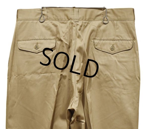 画像6: 【70's】【デッドストック】【ビンテージ】USMC【米軍実物】【チノパンツ】【チノパン】【36ｘ29】  (6)