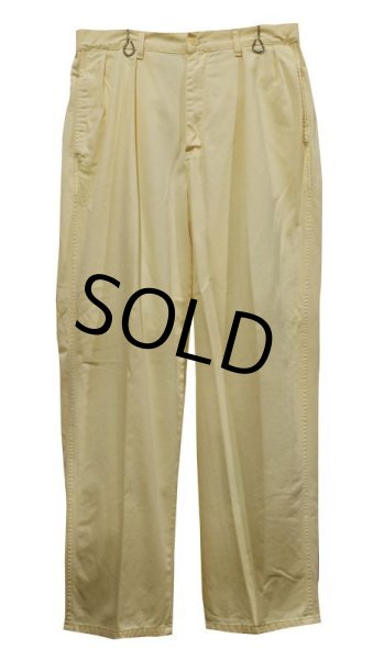 画像3: USA製【ラルフローレン】POLO RALPH LAUREN【イエロー】POLO CHINO【２タック】コットンパンツ【32×30】  (3)