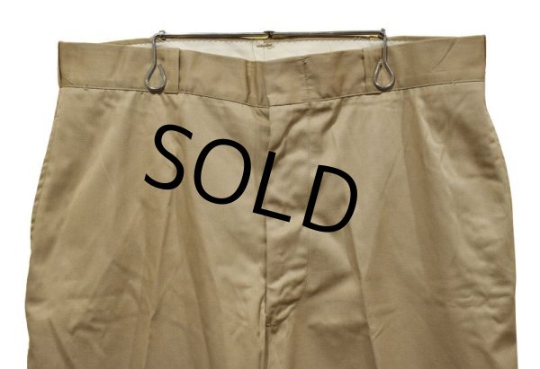 画像4: 【70's】【デッドストック】【ビンテージ】USMC【米軍実物】【チノパンツ】【チノパン】【36ｘ29】  (4)