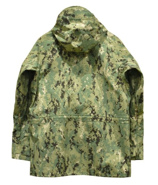 画像3: デッドストック【米軍実物】U.S.NAVY【WORKING PARKA typeIII】デジカモ【S-R】  (3)