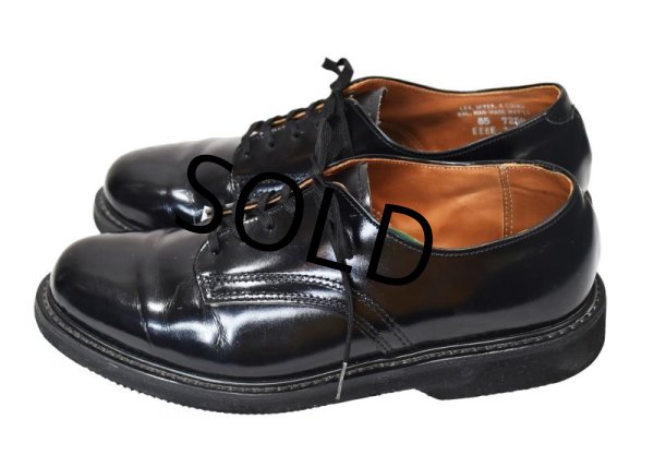 画像3: USA製【ビンテージ】CAROLINA【キャロライナ】プレーントゥ【黒】【8 EEE】【26cm程度】  (3)