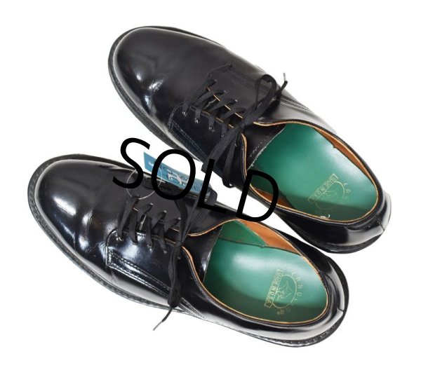 画像5: USA製【ビンテージ】CAROLINA【キャロライナ】プレーントゥ【黒】【8 EEE】【26cm程度】  (5)