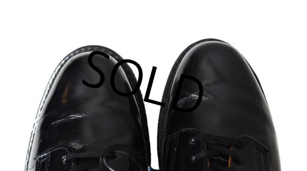 画像6: USA製【ビンテージ】CAROLINA【キャロライナ】プレーントゥ【黒】【8 EEE】【26cm程度】  (6)