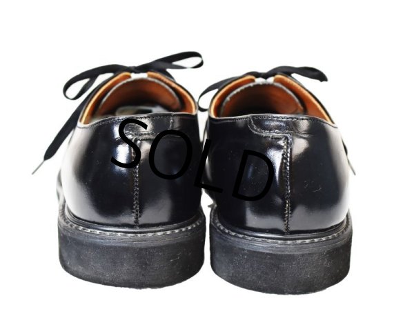 画像4: USA製【ビンテージ】CAROLINA【キャロライナ】プレーントゥ【黒】【8 EEE】【26cm程度】  (4)