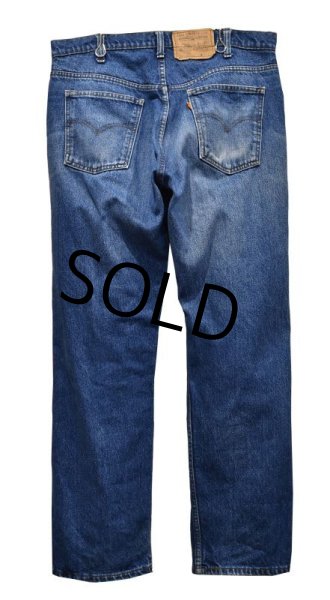画像4: 【80's】USA製【ビンテージ】【LEVI'S】【リーバイス５０５】505【オレンジタブ】【デニムパンツ】【36ｘ30】  (4)