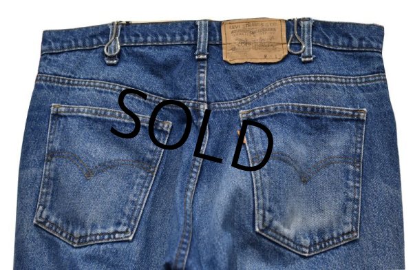 画像5: 【80's】USA製【ビンテージ】【LEVI'S】【リーバイス５０５】505【オレンジタブ】【デニムパンツ】【36ｘ30】  (5)