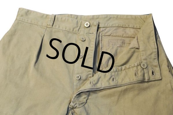 画像7: 【50〜60’s】【ビンテージ】【フランス軍】【Ｍ-52】【フレンチアーミー】【チノパンツ】【W34程度】  (7)