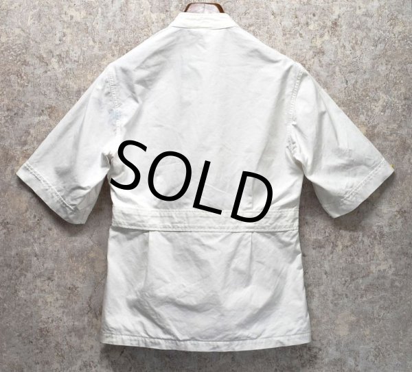 画像3: ビンテージ【U.S.ARMY】米軍実物【白】メディカルアシスタントスモック【M-R】  (3)