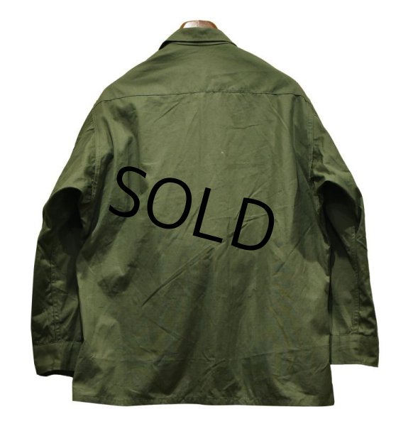 画像3: 60's【デッドストック】【ビンテージ】u.s.army【米軍実物】リップストップ【ジャングルファティーグジャケット】【L-short】  (3)