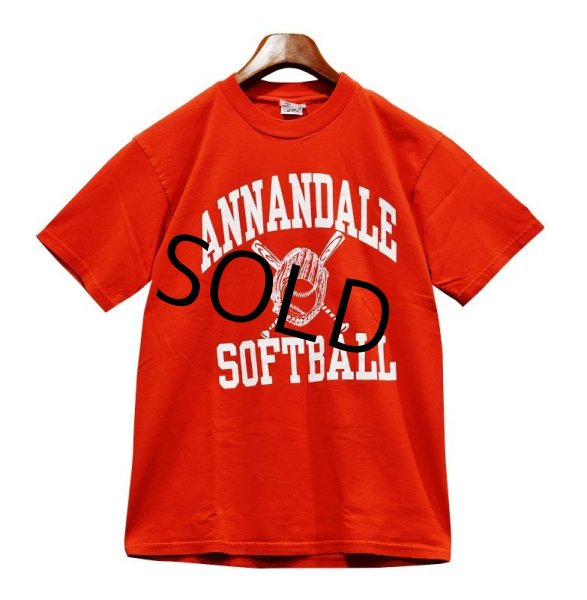 画像1: チャンピオン【赤】【ANNANDALE SOFTBALL】【Tシャツ】【サイズM】  (1)