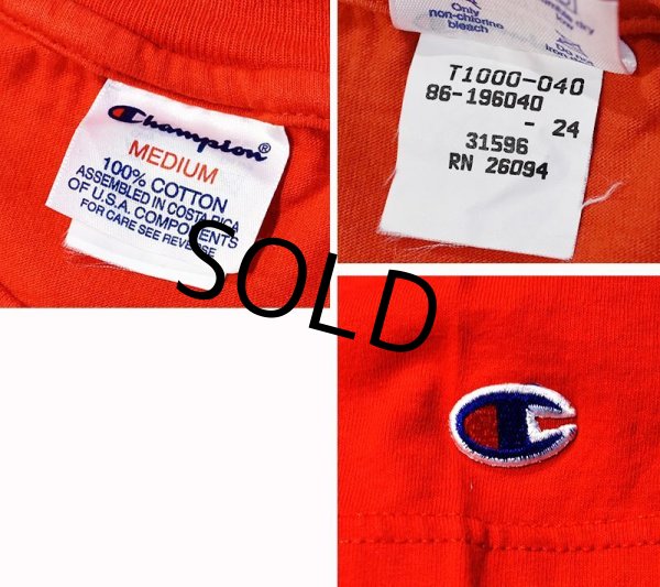 画像2: チャンピオン【赤】【ANNANDALE SOFTBALL】【Tシャツ】【サイズM】  (2)