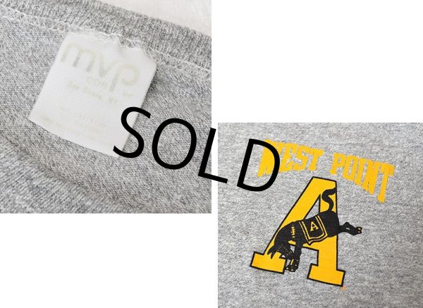 画像2: 【ビンテージ】【霜降りグレー】【USMA】【ウエストポイント】【Tシャツ】【サイズXL】  (2)