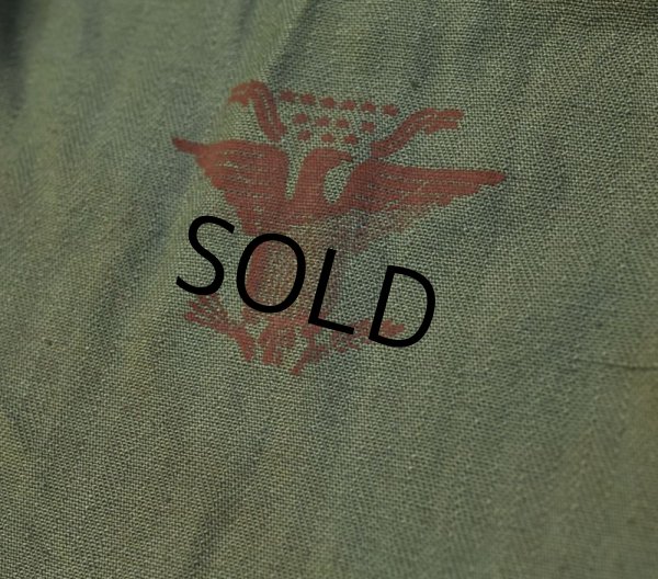 画像3: 【ビンテージ】【U.S.ARMY】【HBT】【巾着バッグ】【ポーチ】  (3)