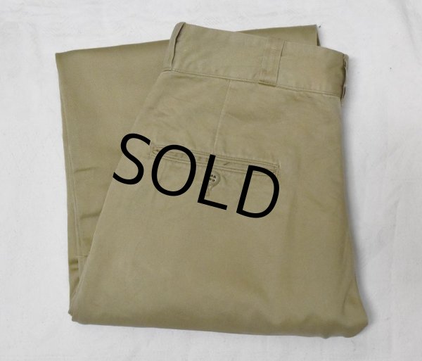 画像1: 【60's】【ビンテージ】米軍実物【U.S.ARMY】【チノパンツ】【チノパン】【29ｘ31】  (1)