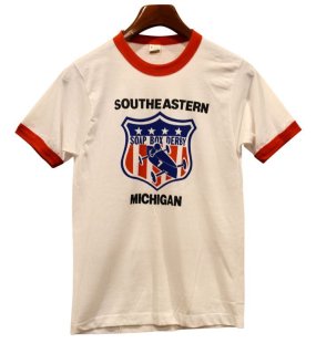 新品デッドストック!’60·’70年代ロック・スター総柄Tシャツ　白　L 千葉県八千代市勝田台でアメリカ直輸入の古着を販売しています