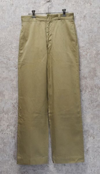 画像3: 【60's】【ビンテージ】米軍実物【U.S.ARMY】【チノパンツ】【チノパン】【29x31】  (3)