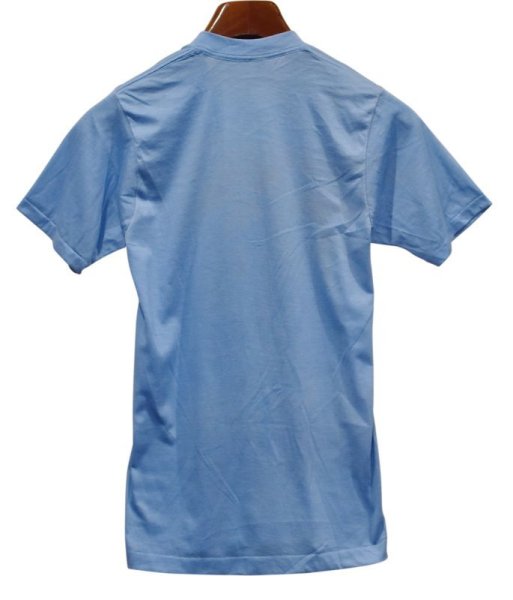 画像4: デッドストック 80's【USA製】スクリーンスターズ【ビンテージ】【水色】【Tシャツ】【サイズS】  (4)