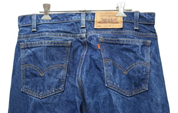 画像5: 90's【USA製】ビンテージ【LEVI'S】【リーバイス505】505【デニムパンツ】【33x34】  (5)