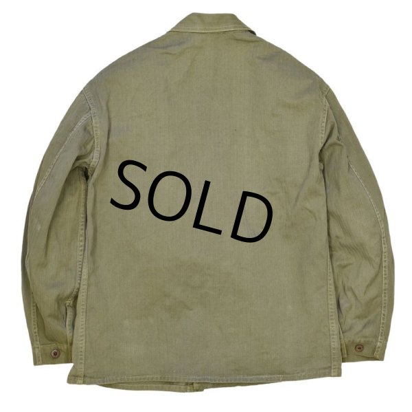 画像3: 40's【ビンテージ】【米軍実物】【USMC】【P41】ＨＢＴジャケット【カバーオール】  (3)