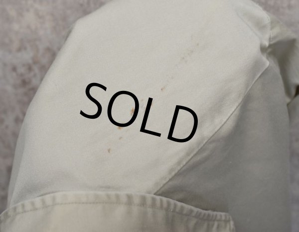 画像4: 50's~【Duncannon】ビンテージ【アイボリー】【コットンサテンブルゾン】【サイズ48】  (4)