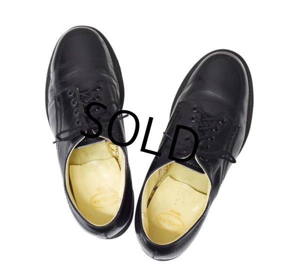 画像5: 【ビンテージ】カロライナ【CAROLINA】黒【モカシン】ワークシューズ 【25cm程度】  (5)