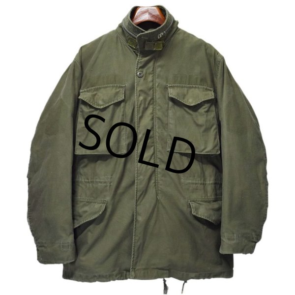 画像2: 60's【ビンテージ】米軍実物【初期型】1st【M-65】【アルミジップ】【フィールドジャケット】【Ｓ-Ｒ】  (2)