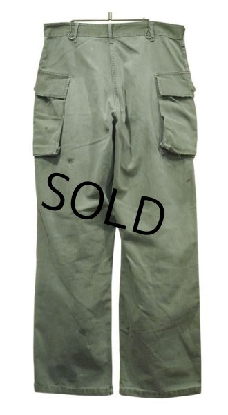 画像4: 40's【ビンテージ】【米軍実物】U.S.ARMY【M43】HBTパンツ【34X33】  (4)