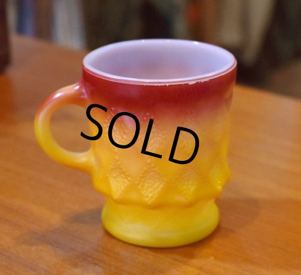 画像3: 【Fire King】【ファイヤーキング】【オレンジ】【キンバリー】【マグカップ】  (3)