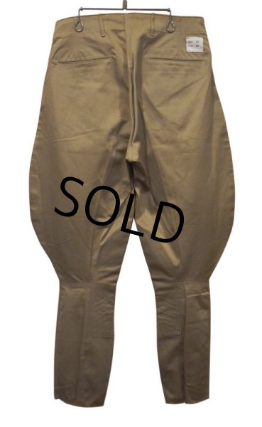 画像5: デッドストック 30's【ビンテージ】米軍実物【U.S.ARMY】メタルボタン 両玉縁【ジョッパーズ】【32x28】  (5)