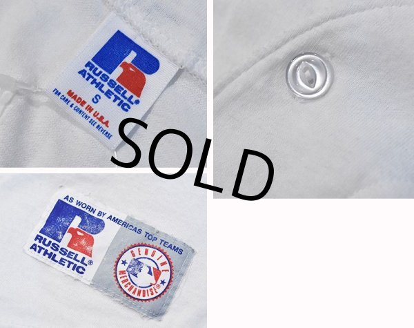 画像2: 90's USA製【ビンテージ】【RUSSELL】【ラッセル】【PIRATES】パイレーツ【ベースボールシャツ】【サイズS】   (2)