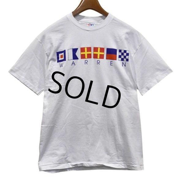 画像1: ほぼ未使用‼ 90's∼【USA製】【ビンテージ】ヘインズ【hanes】【白】【WARREN】【Ｔシャツ】【サイズL】  (1)