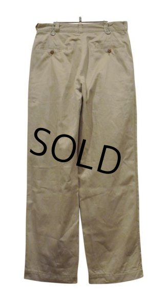 画像4: 【50's】【ビンテージ】U.S.ARMY【米軍実物】【チノパンツ】【３１Ｘ３１】  (4)