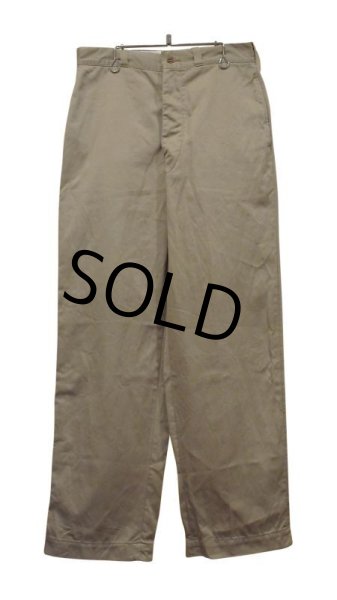 画像3: 【50's】【ビンテージ】U.S.ARMY【米軍実物】【チノパンツ】【３１Ｘ３１】  (3)