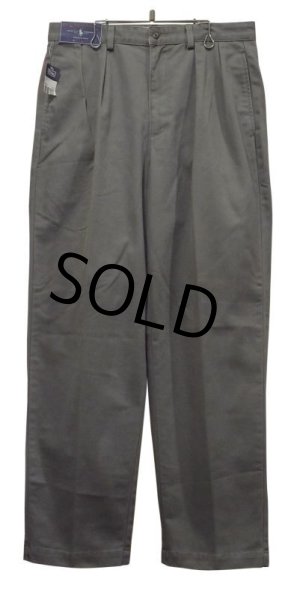 画像4: 未使用品‼【USA製】【POLO RALPH LAUREN】【ラルフローレン】【オリーブ】ANDREW PANT【２タック】【コットンパンツ】【33×30】  (4)