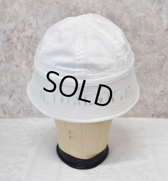 画像4: ビンテージ【U.S.NAVY】ステンシル入り【セーラーハット】】  (4)