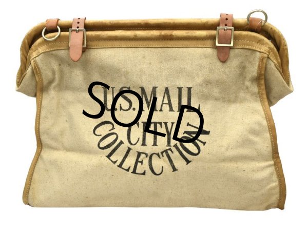 画像6: 60s~70's【ビンテージ】【US MAIL BAG】集荷用キャンバス【メールバッグ】  (6)