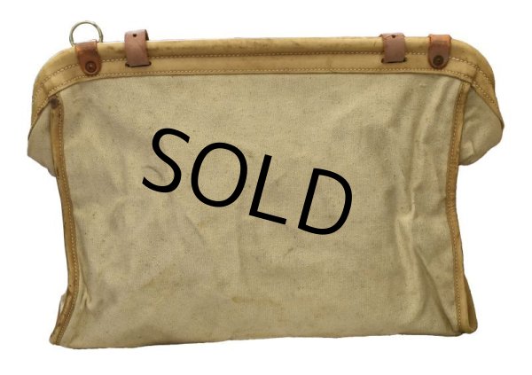 画像3: 60s~70's【ビンテージ】【US MAIL BAG】集荷用キャンバス【メールバッグ】  (3)