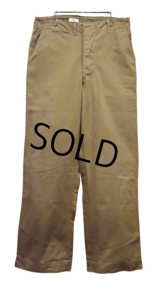 画像2: 【40's】【ビンテージ】米軍実物【USMC】【チノパンツ】【チノパン】【W32程度】  (2)