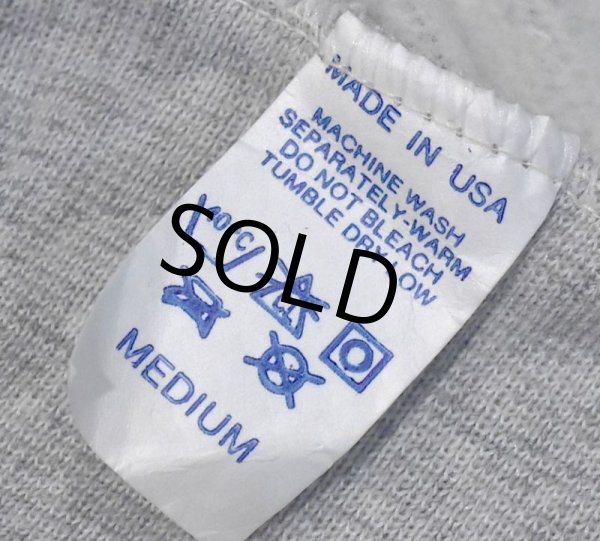 画像2: 【USA製】【ビンテージ】【霜降りグレー】【無地スウェット】【サイズＭ】  (2)