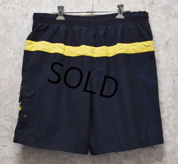 画像3: 【POLO SPORT】ポロスポーツ【ラルフローレン】【紺x黄色ライン】【ショートパンツ】【バギーズショーツ】 【サイズM】  (3)