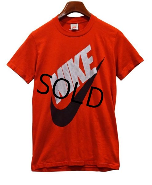 画像1: 90's USA製【ナイキ】【NIKE】【シルバーロゴ】赤【Ｔシャツ】【サイズL】  (1)