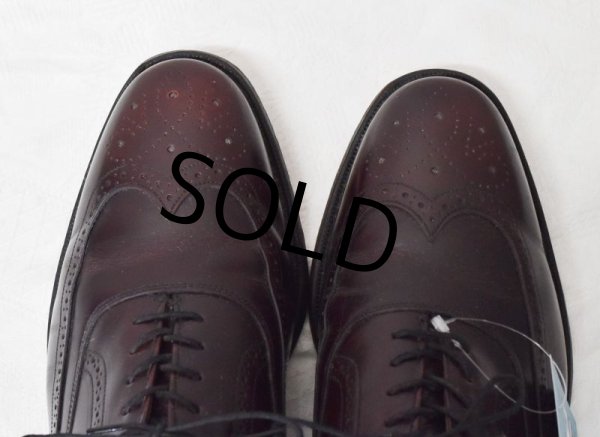 画像6: 【USA製】【ビンテージ】【ジョンストン&マーフィー】JOHNSTON&MURPHY【OPTIMA】オプティマ【ウィングチップ】【10 D/B】【28cm程度】  (6)