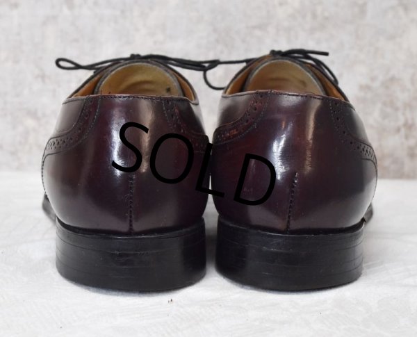 画像4: 【USA製】【ビンテージ】【ジョンストン&マーフィー】JOHNSTON&MURPHY【OPTIMA】オプティマ【ウィングチップ】【10 D/B】【28cm程度】  (4)