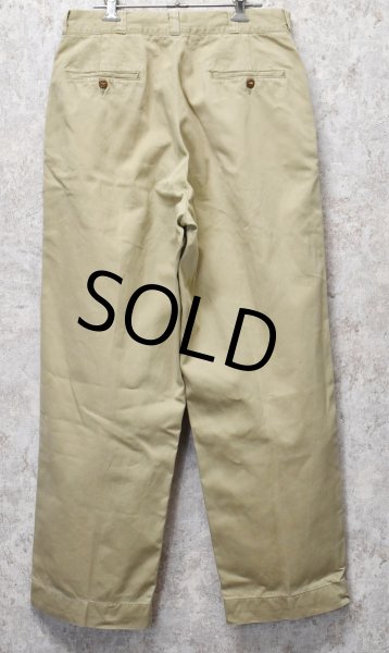 画像5: 【50's】【ビンテージ】U.S.ARMY【米軍実物】ボタンフライ【チノパンツ】【３１Ｘ２９】  (5)